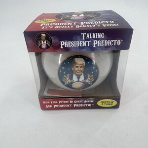 Talking President Predicto Fortune Telling Ball - Lights up & Trump Talks
